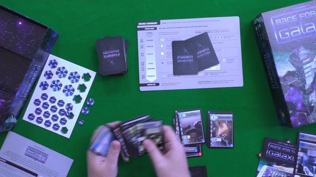 Знакомство с настольной игрой "RACE FOR THE GALAXY" смотреть онлайн
