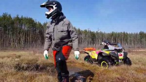 гризли на ковровых болотах. Покатушки ,гряземес на Квадроциклах Клуб квадрик 33