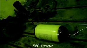 Тест метанового баллона ДИГИТРОНИК CNG