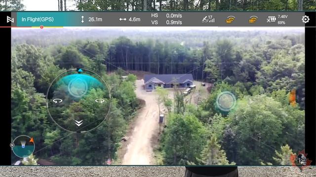 Fimi X8 Mini - No RC - Fly With Just The Phone - WiFi Mode.