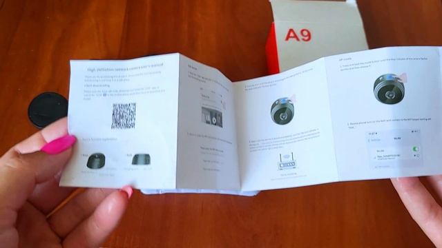 Міні Камера А9 WIFI. Як підключити камеру А9 до телефона. A9 Mini Wifi Camera.How To Setup Camera A