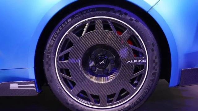 [2022 Paris Motor Show] Alpine A110 R смотреть онлайн