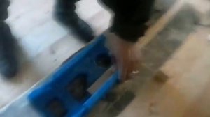 Мансарда или второй этаж. Отделка столбов.