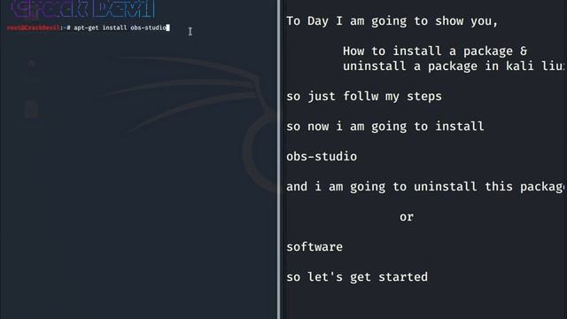 How to UnInstall Any Package in Kali Linux | #CrackDevil смотреть онлайн