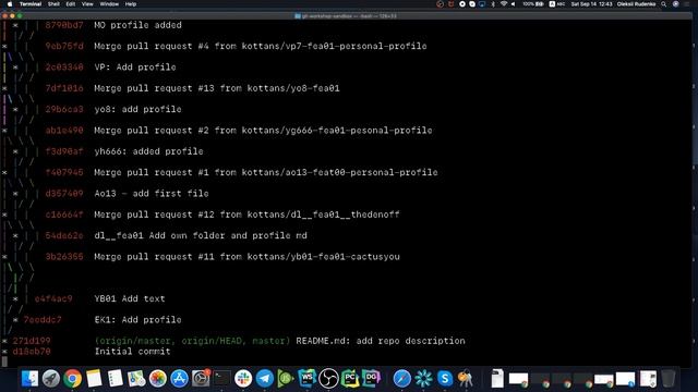 Git Workshop 190914 - Oleksiy Rudenko | Kottans смотреть онлайн