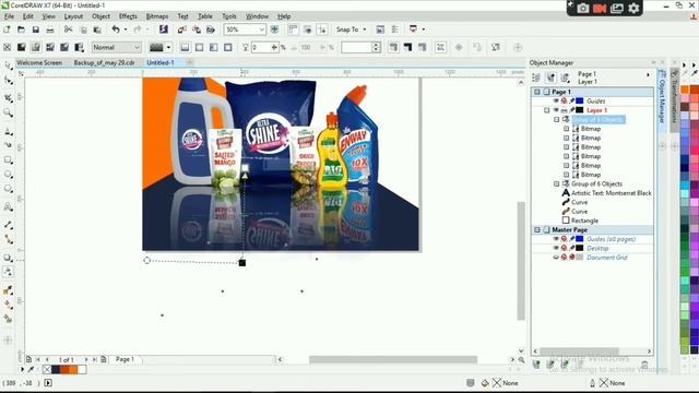 CorelDraw Tutorial | How to make Social Media Flyer Design in CorelDraw смотреть онлайн