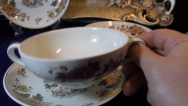 Супница.Англия.Бульотница.WEDGWOOD.EASTERN FLOWERS.Восточные цветы смотреть онлайн