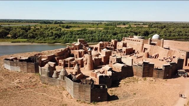 Сарай Бату Старинный город построенный из глиныАстраханская область смотреть онлайн