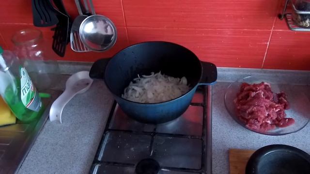 Плов с говядиной. Простой рецепт. смотреть онлайн