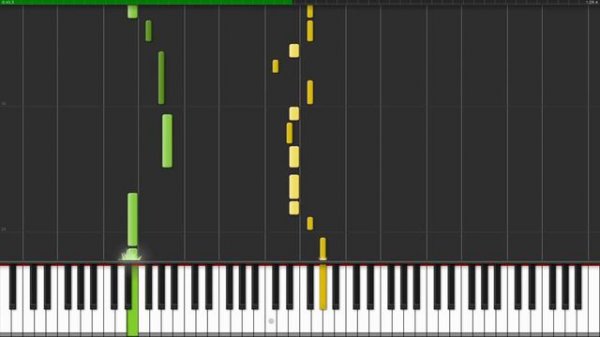 [Synthesia] livetune feat. 初音ミク「Catch the Wave」 (Hatsune Miku) Short ver.