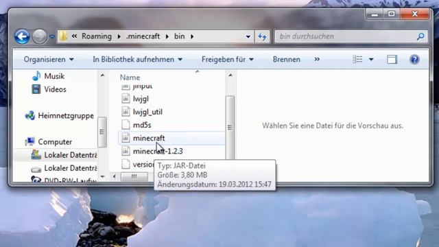Minecraft mit 64Bit Java starten- OHNE Launcher!!! смотреть онлайн