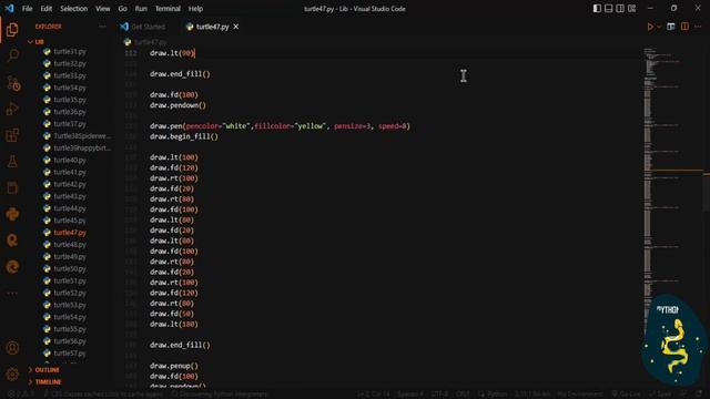 I love ❤️ You using python turtle ? code | Python Programming Hub смотреть онлайн
