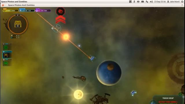 Gaming In Linux : Space Pirates And Zombies смотреть онлайн