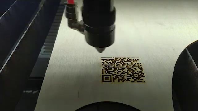 Гравировка QR кода смотреть онлайн