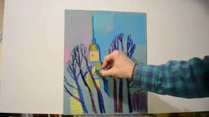 Мастер-класс «Масляная пастель»