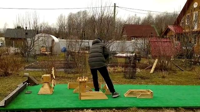 Минигольф на даче смотреть онлайн