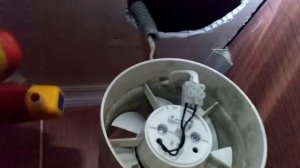 Устранение шума вытяжного вентилятора.