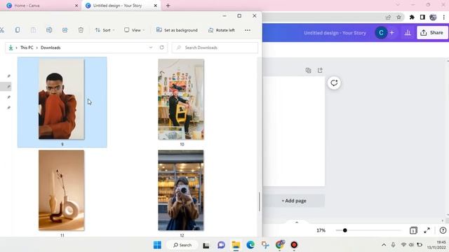 How to Convert JPG to PNG in Canva NEW UPDATE November 2022 смотреть онлайн