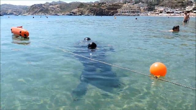 Дайвинг в посёлке Агия Пелагия на о.Крит.#крит#греция# смотреть онлайн