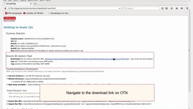 V511 OBI 12.2.1 : Access online RPD using Admin tool смотреть онлайн