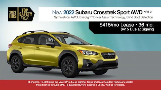 Secure A New 2022 Subaru Crosstrek Without Dealer Mark-Ups смотреть онлайн