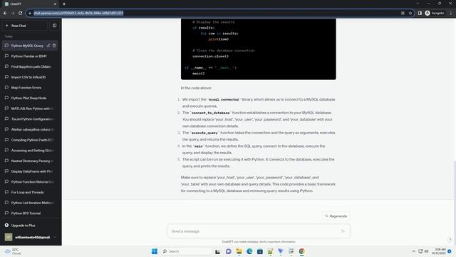 how to return mysql query result using python смотреть онлайн