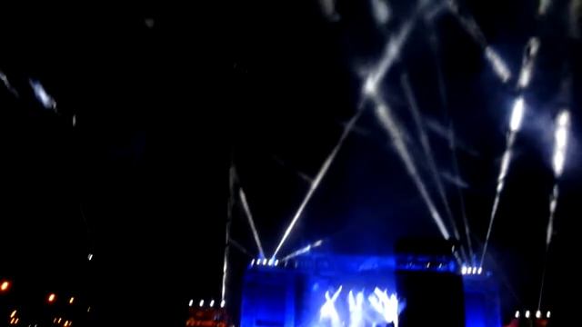 Рок-фестиваль в Кемерово 2019. Финальный фейерверк и световое шоу смотреть онлайн