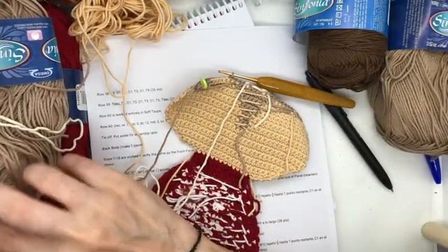 Reno De Navidad Tejido 8