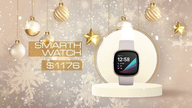 Новогодняя распродажа золотые шары_Videohive Christmas Sale golden balls_DIZAYNPROJECT смотреть онлайн