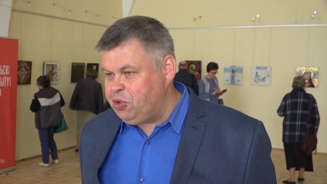 "Время жизни/время смерти" – новый взгляд иконографии – на вернисаже в Музее Белорусского Полесья смотреть онлайн