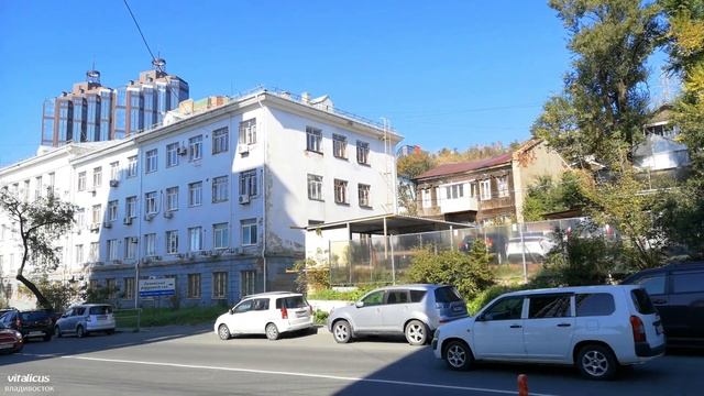 Улица Пушкинская, Осенняя прогулка, Владивосток. смотреть онлайн