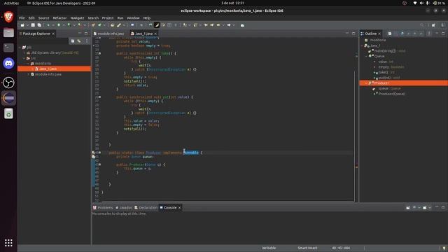 Threads em Java - Produtor e Consumidor смотреть онлайн