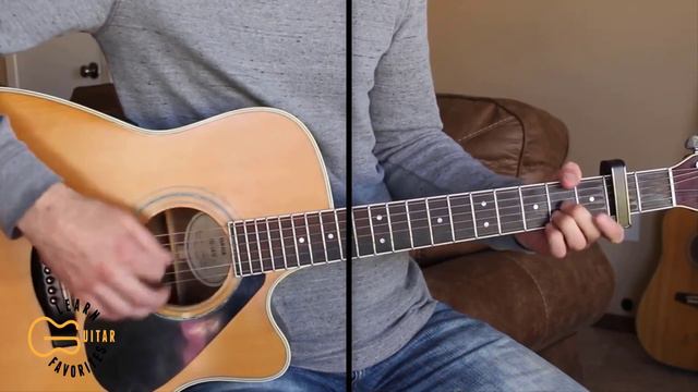 There Goes My Life - Kenny Chesney - Guitar Lesson смотреть онлайн