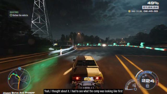 Mercedes Benz 190E 2.5 16 '88 | racing in Need for Speed™ Unbound смотреть онлайн