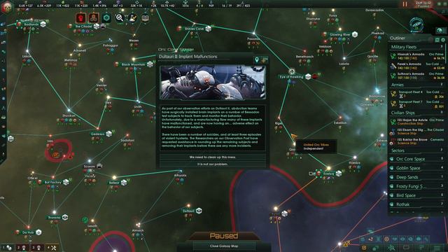 Let's Play Stellaris: First Contact | United Orc Tribes Gameplay Ep 19: Genetic Modification Master смотреть онлайн