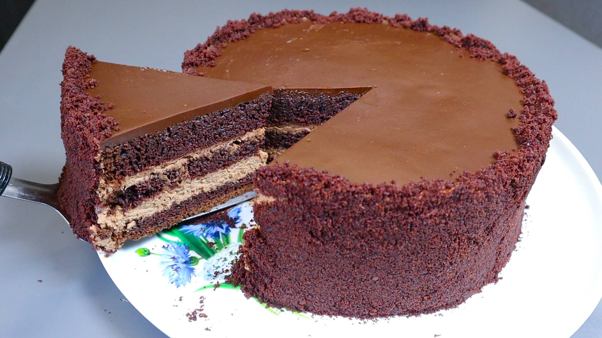 Шоколадный торт который вы будете делать каждый день.  Дети будут в восторге.