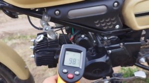температура двигателя мопеда Кольт 2