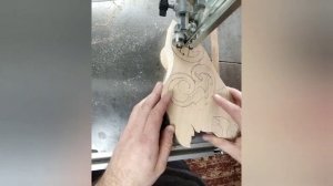 Выпиливание на ленточной пиле