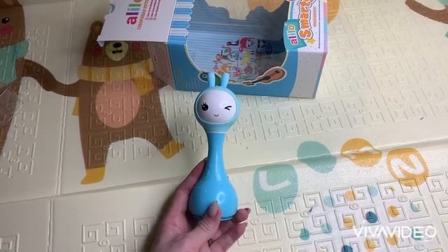 Интерактивная игрушка Alilo Зайчик R1 YoYo голубой смотреть онлайн