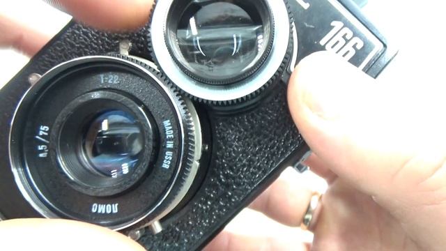 NEW!!! LOMO LUBITEL 166 Universal Medium 6x6 Russian USSR TLR camera #90014234 смотреть онлайн