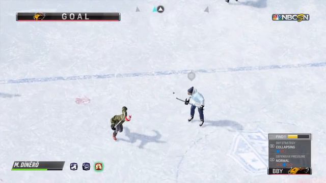 NHL® 19 - Long distance goal from behind defensive blue line смотреть онлайн