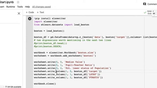 Three Simple Ways to Create .XLSX files in python (using Google Colab) смотреть онлайн
