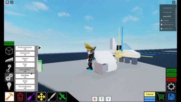 roblox plane crazy mini jet tutorial