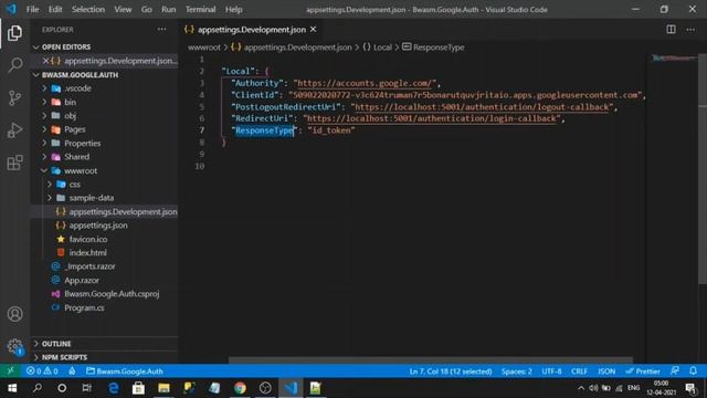Part-1 Blazor WebAssembly Standalone Application User Login Using Google Account смотреть онлайн