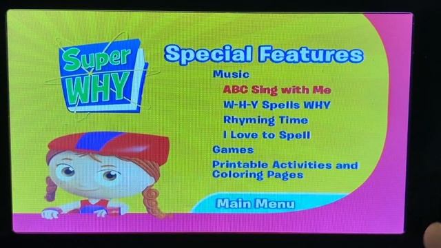 Super Why!: Jack and the Beanstalk 2009 DVD Menu Walkthrough смотреть онлайн