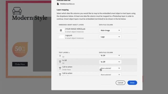 Data Merge in Photoshop | Adobe Creative Cloud смотреть онлайн