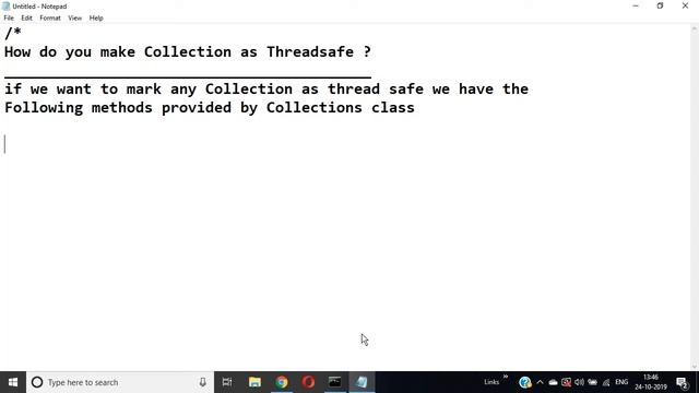 How do you make collection thread safe смотреть онлайн