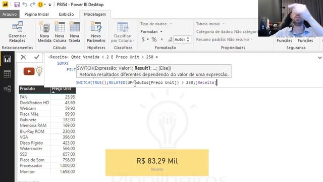 Power BI (desktop) - What IF - Tabela de Parâmetros com Range Automático смотреть онлайн