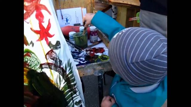 Что нарисовать на холсте, когда скучно? смотреть онлайн