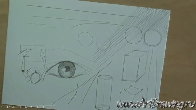 Как рисовать ровные линии - рисуем карандашом смотреть онлайн